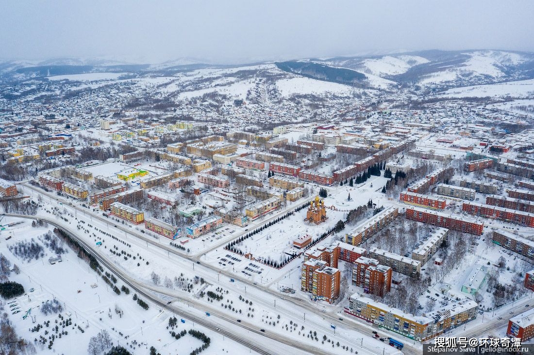 俄罗斯最大的煤炭生产基地因矿产而形成了几十个工业城镇