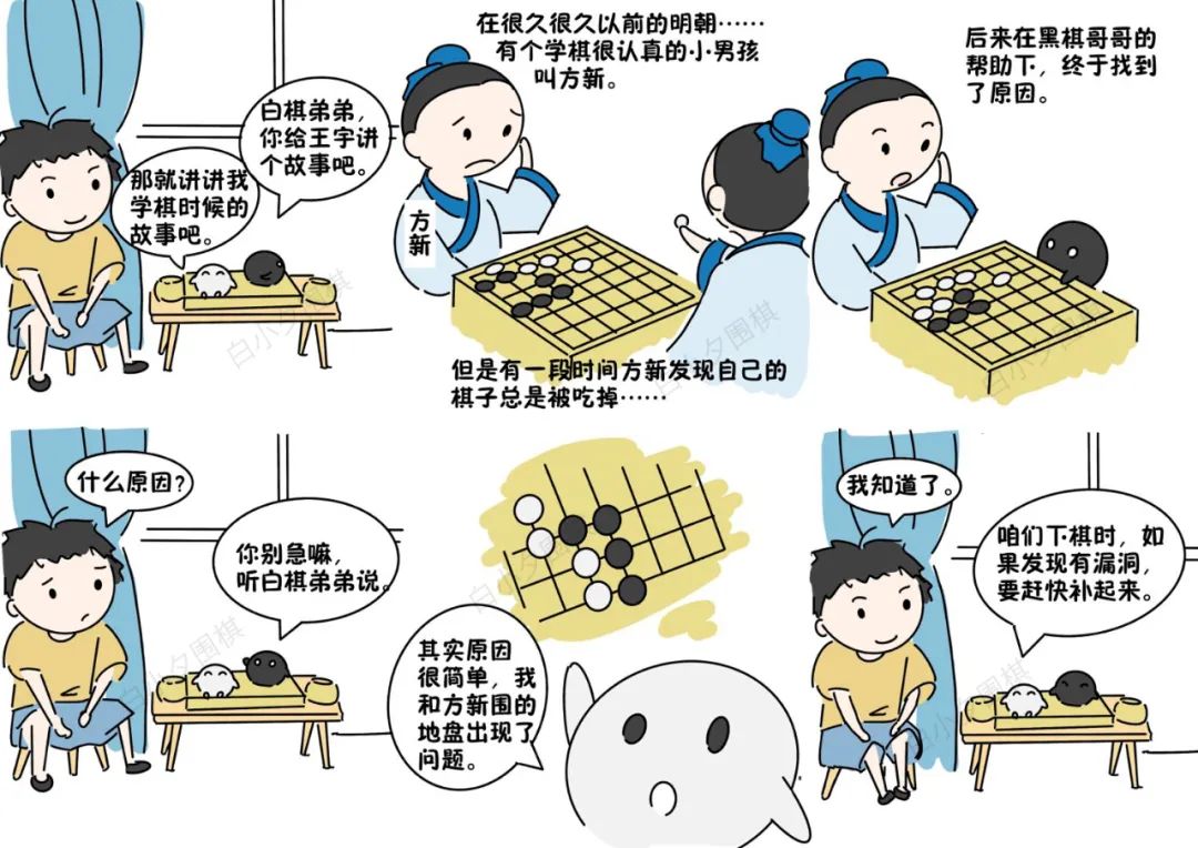 原创围棋漫画:王宇棋遇记