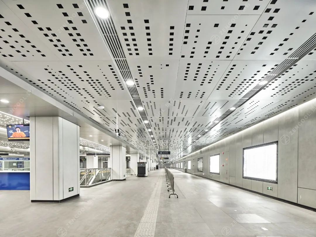 杭州地铁9号线这些站点美爆了_吊顶_城市_设计