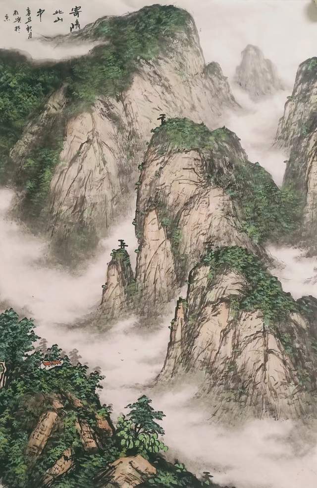 李再兴寄情山水画家