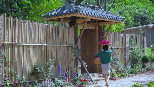 李子柒家的院子真实图图片