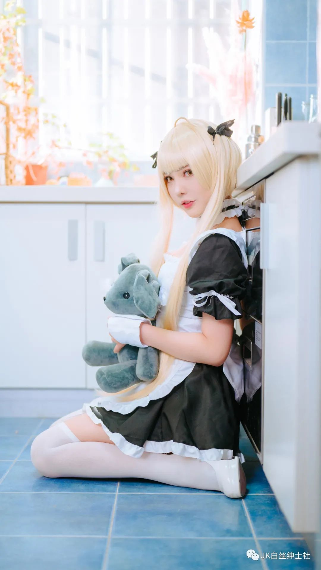 cos穹妹女仆cos正片敲可爱哒nico酱