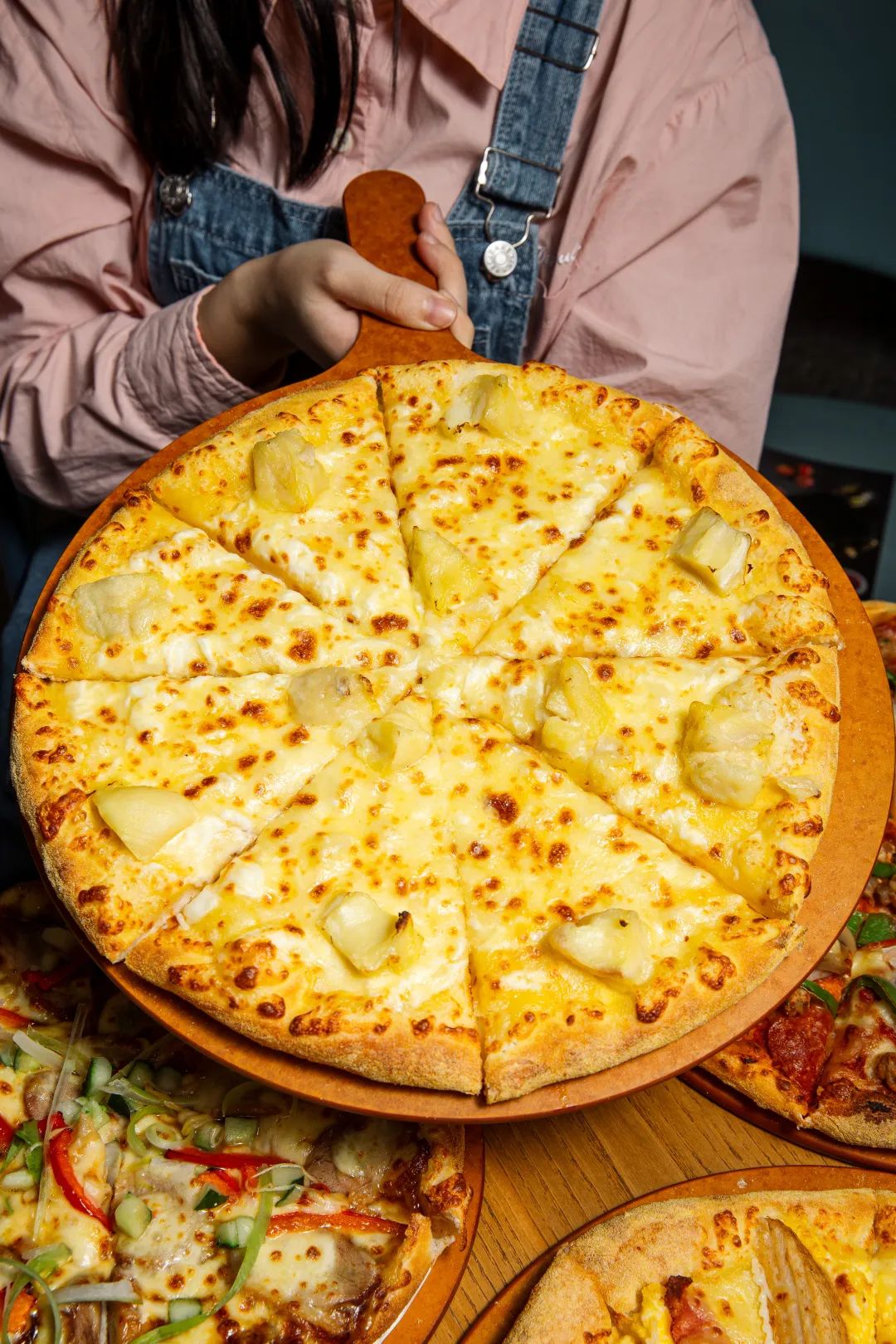 比萨达美乐的经典比萨里,总少不了它的身影——美国风情土豆培根披萨