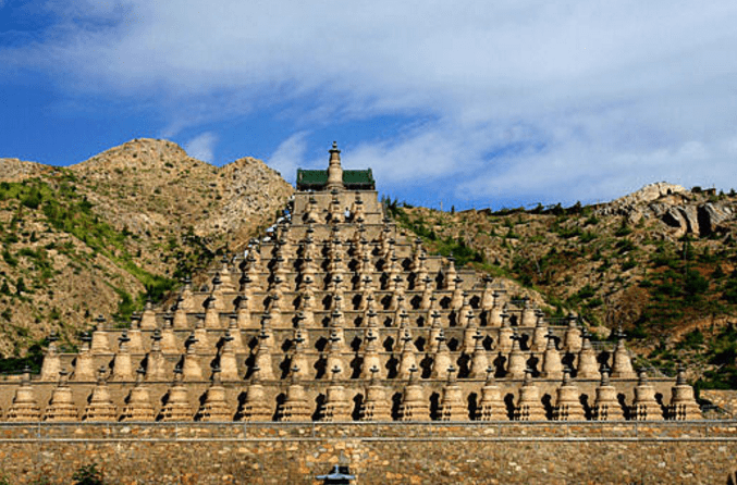 中国108座塔金字塔：排列“奇妙”，为何而建至今仍是个谜