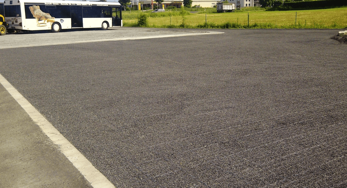 不一样的植草格-碎石铺路格_绿化_要求_环境