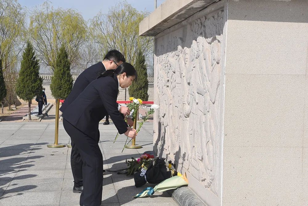 保定:以法之名!"检察蓝"捍卫"英烈红" !_烈士_活动_保护