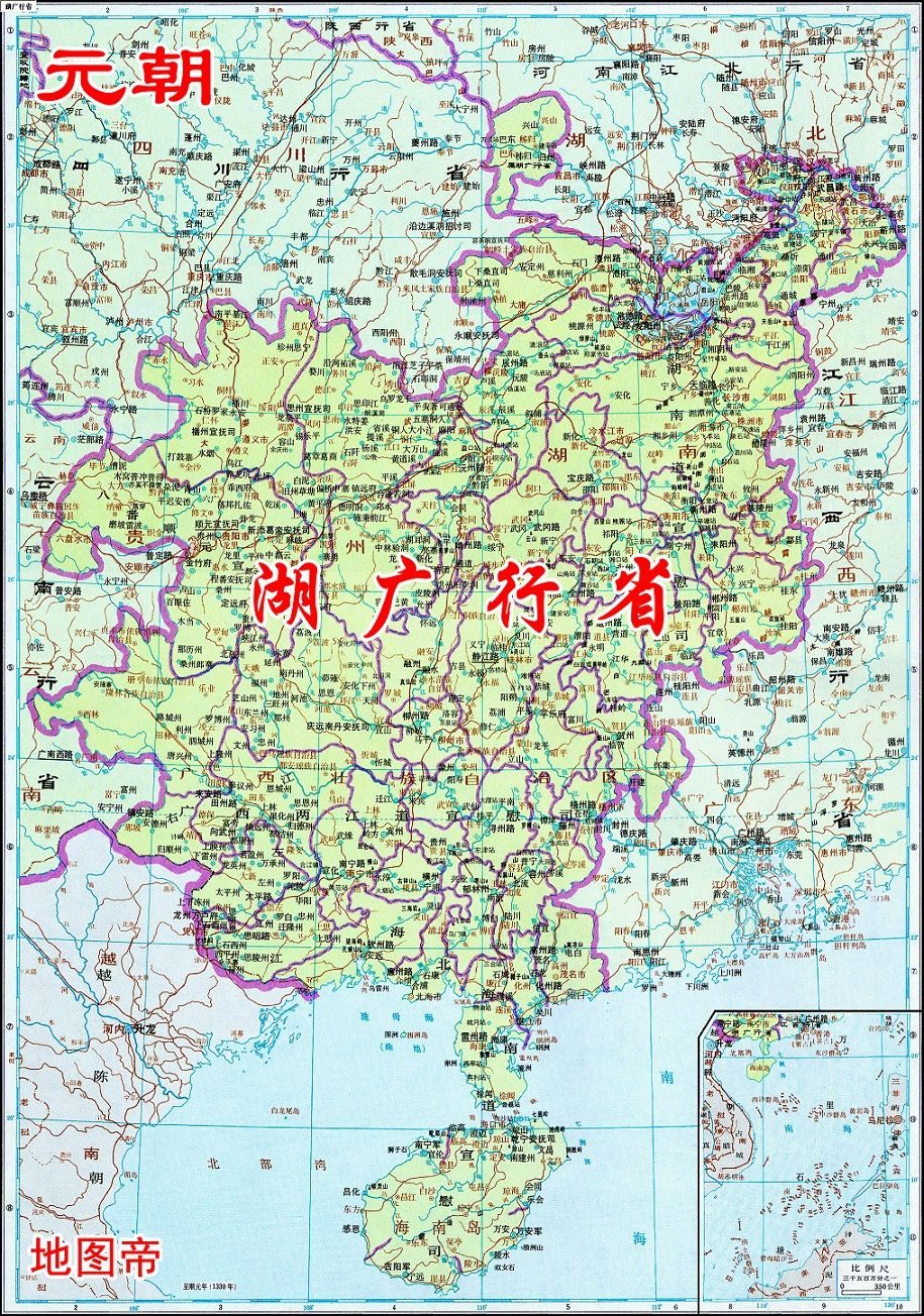 元朝江苏地图图片