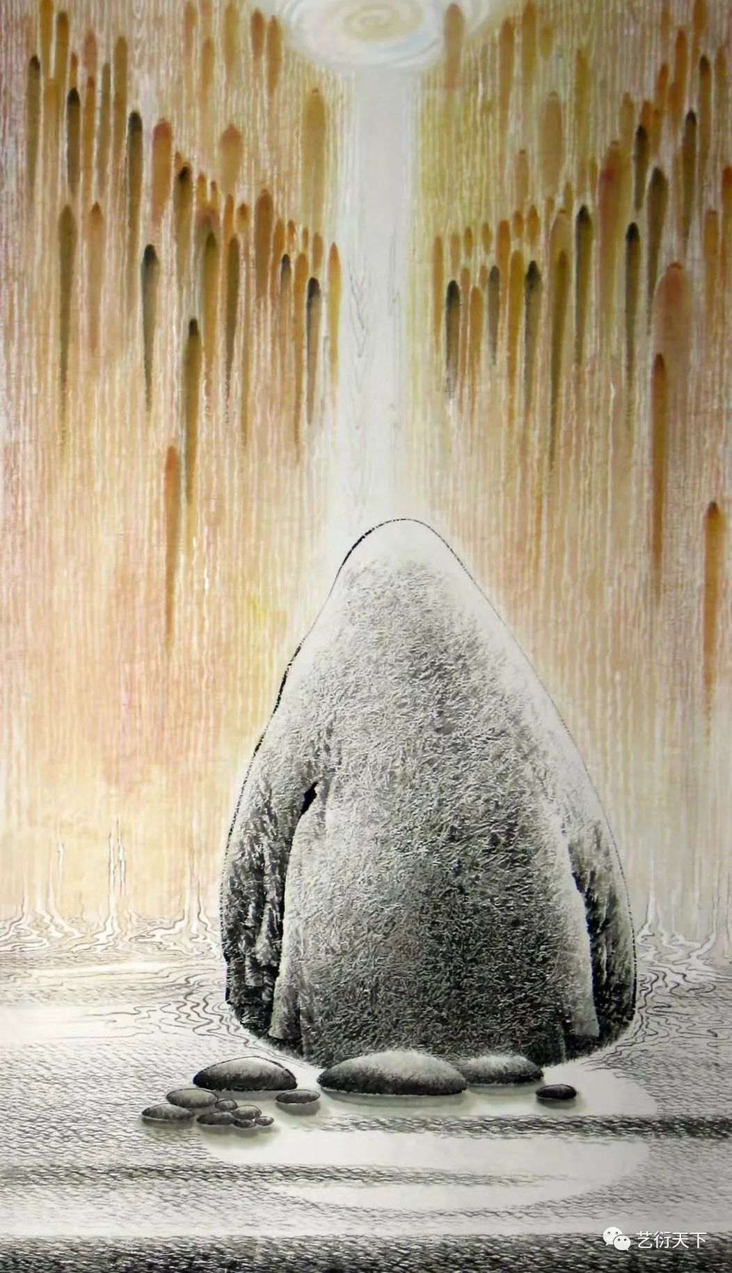 著名禅画家雪鸿