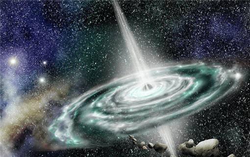 宇宙中最亮的星体,是太阳亮度的700万亿倍,堪比2万多个银河系_沃尔夫