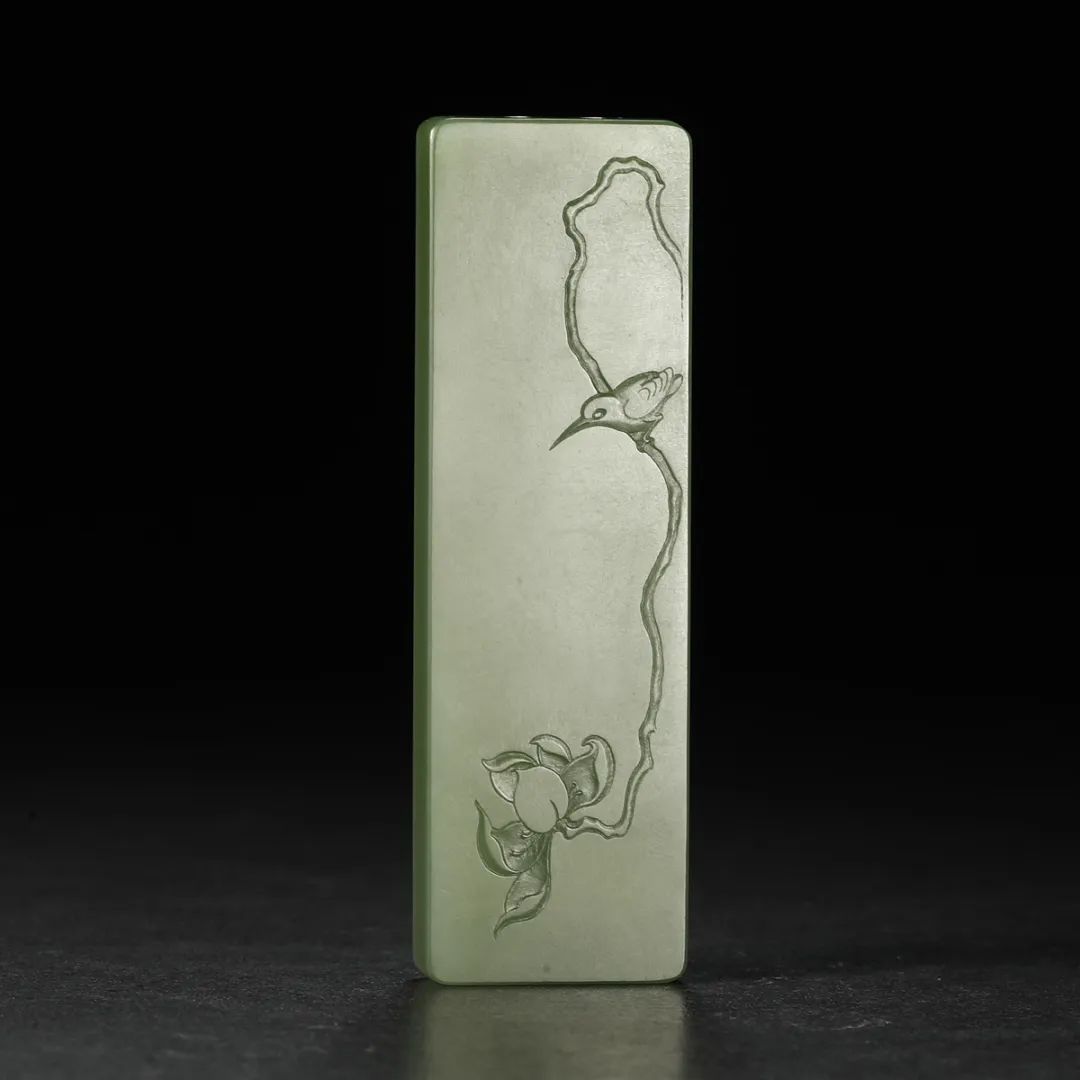 四月月拍 | 玉痕切切,衷情可诉_杨曦_玉雕_玉石