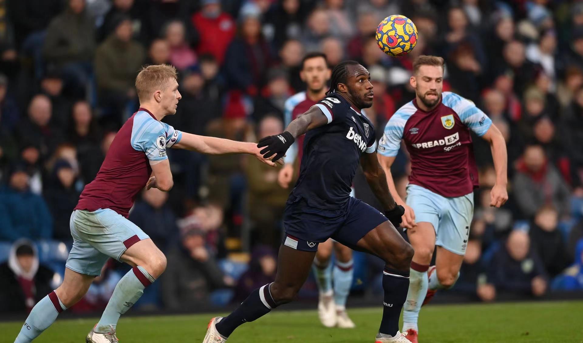 英超:西汉姆联vs伯恩利 预测 阵容 球队新闻 鲍文射门次数最多_联赛