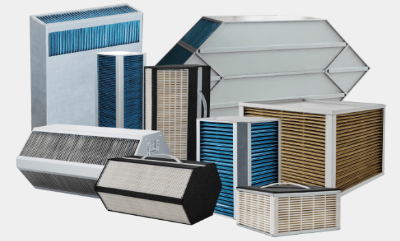 威凌菲斯污泥低温干化设备节能气气板式回热器在污泥低温干化过程热