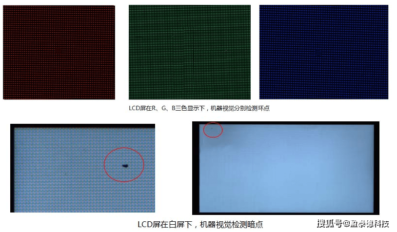 機器視覺lcd屏幕壞點缺陷檢測設備