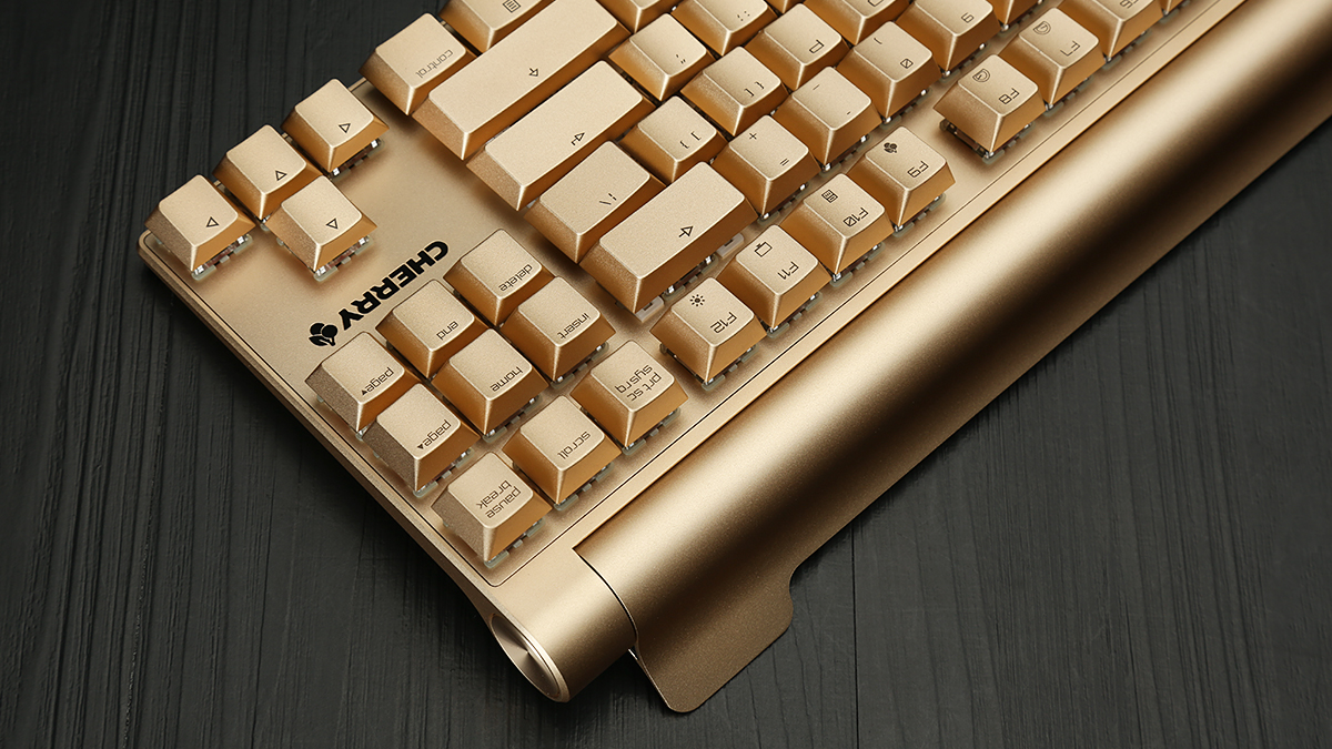 cherrymx80金色典藏版机械键盘简评金色传说
