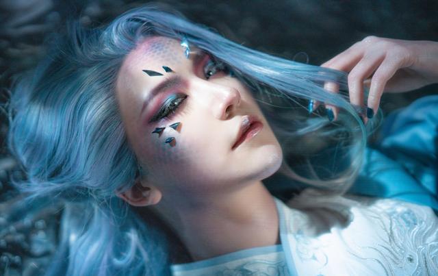 原创有一种惊艳叫古风特效妆既魅惑又有个性可惜一般人学不来