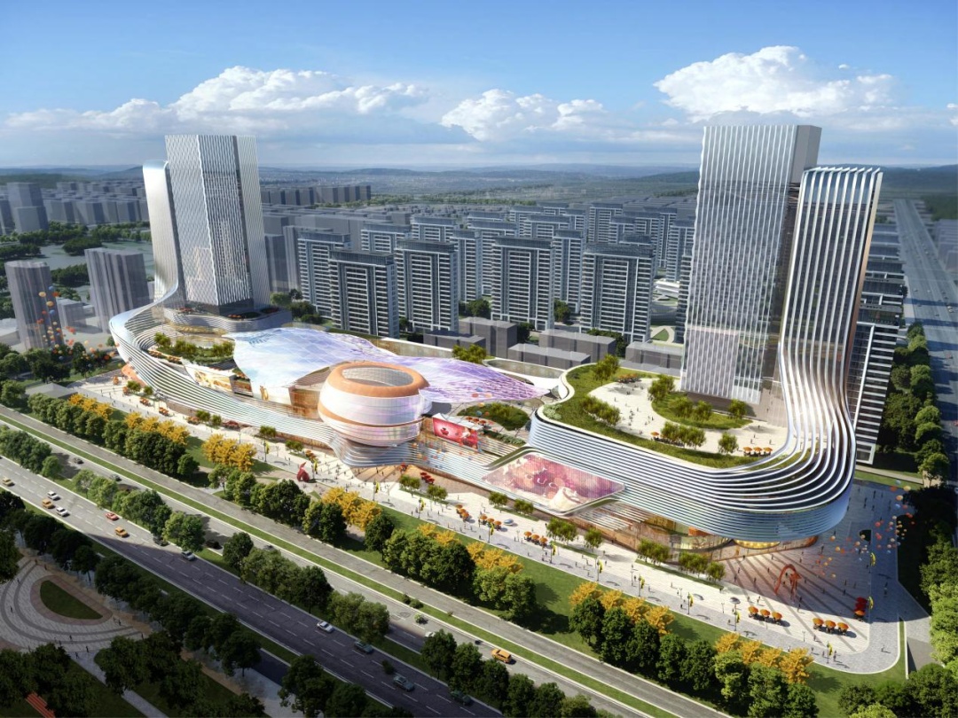 99亩,新建商业综合体一座,其中也包含我们所熟知的王府井购物广场.