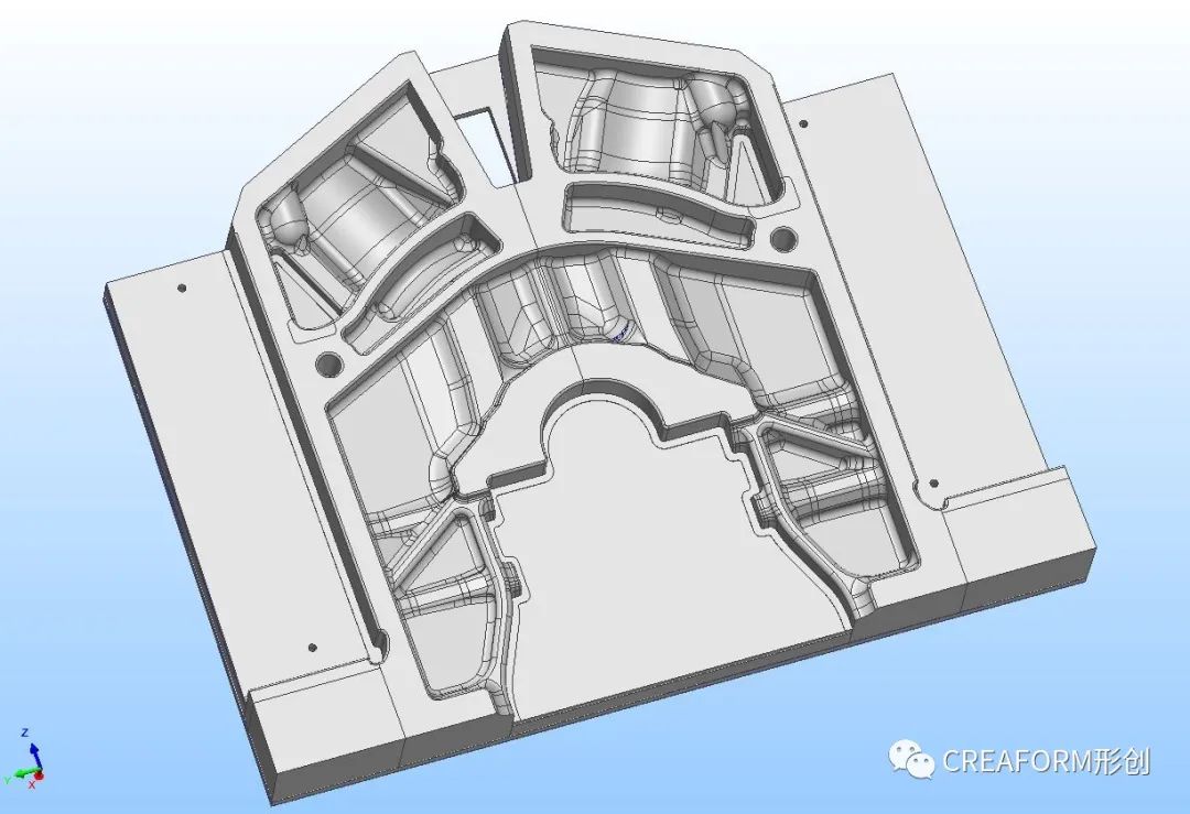 賦能傳統裝備製造業大型鑄件的三維掃描和cad比較