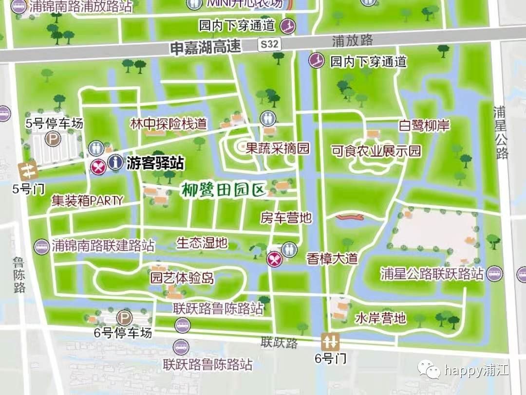 浦江郊野公园线路图图片