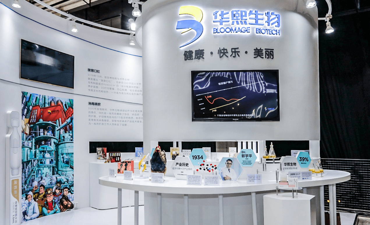 华熙生物将于4月26日披露季报此前2021年实现营收近50亿元