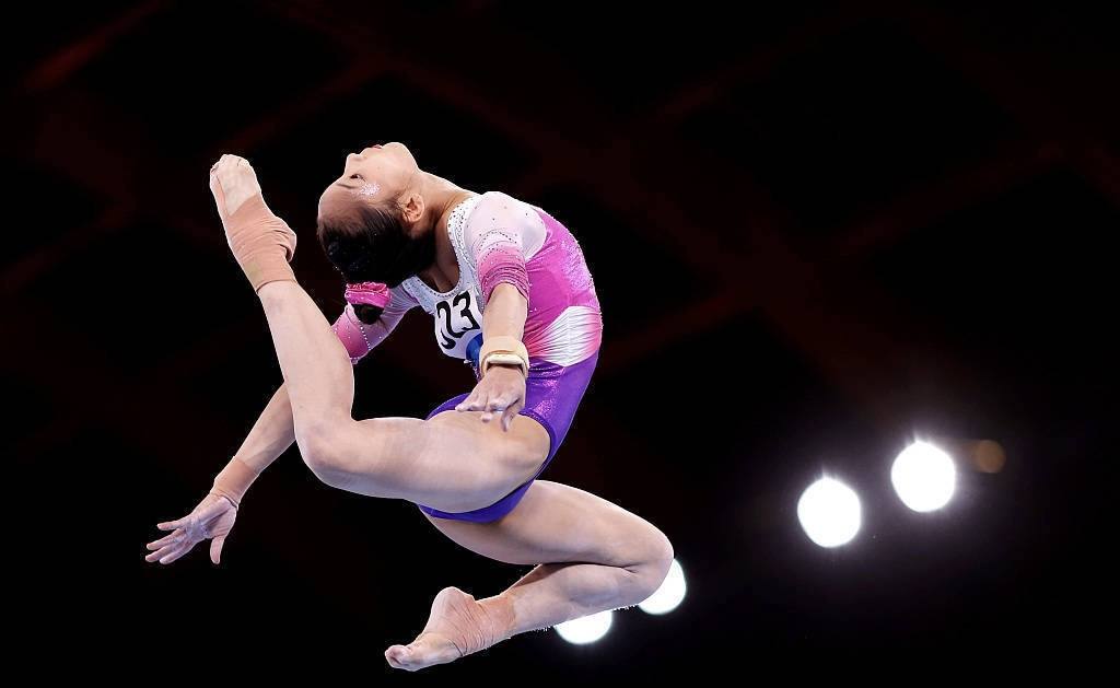 8岁女孩完成1080转体,世界顶级难度,6年后或战奥运_杨紫璇_动作_跳马