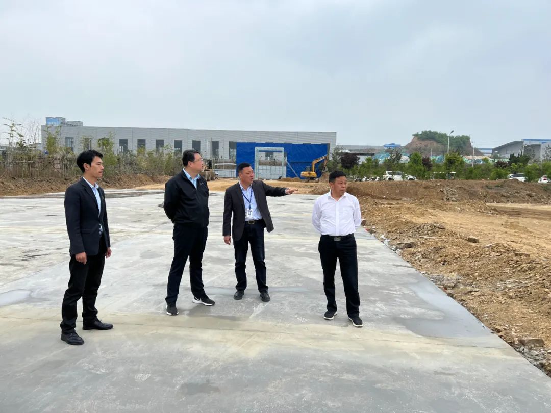 南召县委副书记,县长宋兴哲莅临恒利康股份视察二期项目建设进度_可控