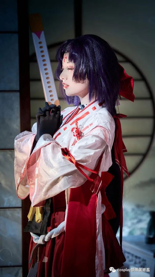 cos阴阳师妖刀姬cos正片外星嫣子