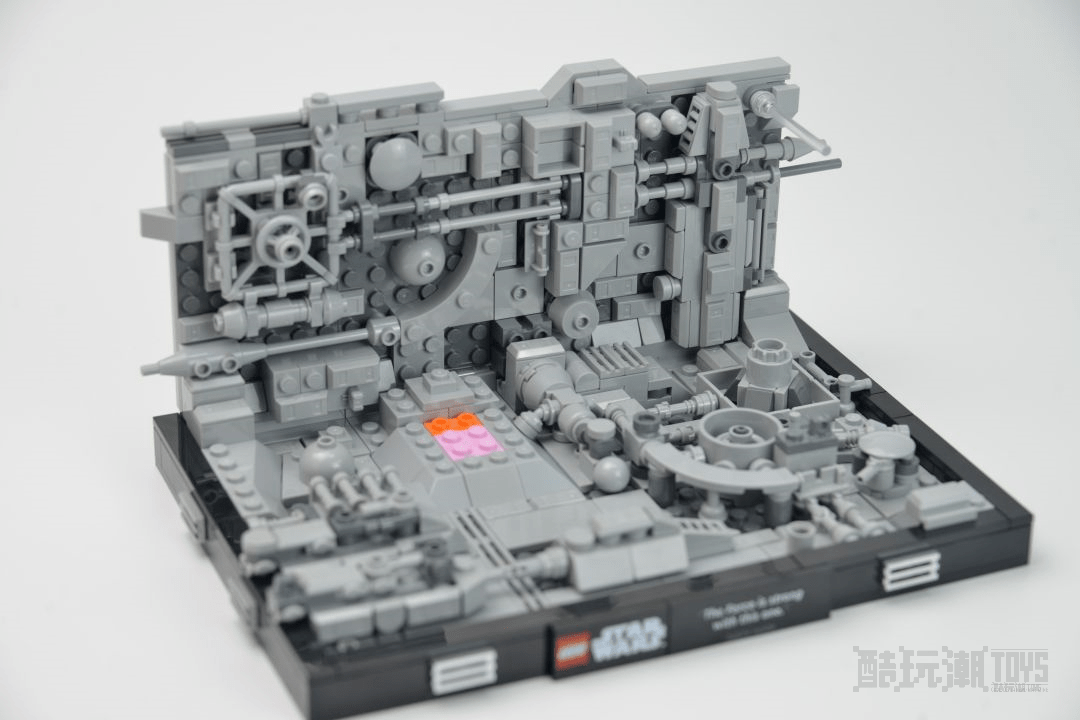 乐高星球大战75329死星战壕生死时速立体模型开箱评测