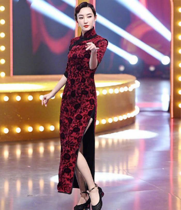 王牌对王牌5angelababy穿旗袍戴玫瑰秀演技气质吊打王丽坤