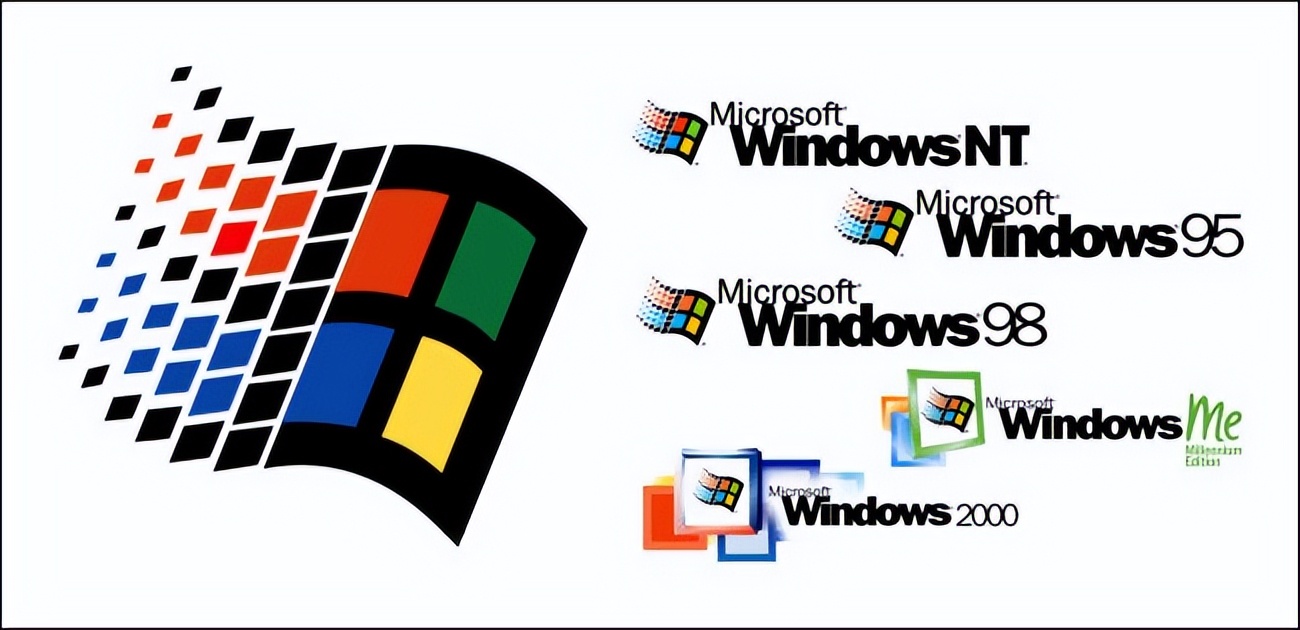 37年过去了微软windows徽标设计的十个变化