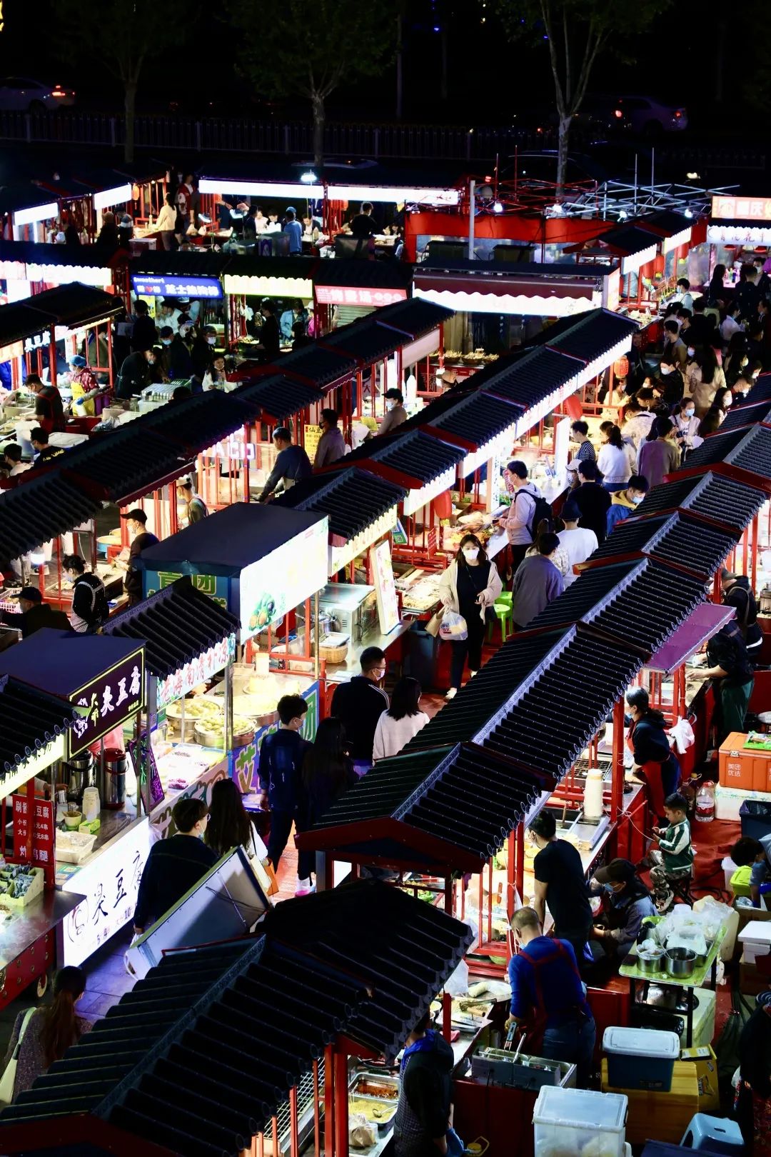 李沧人李村夜市回来啦还是那熟悉的烟火气