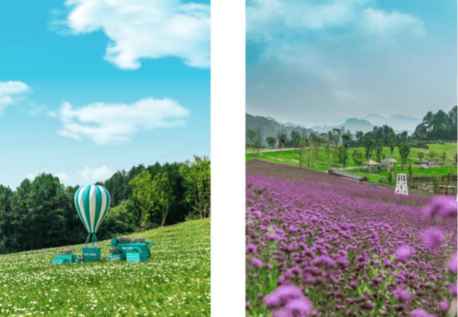 綦江横山归原小镇52同城田园度假生活享受横山花仙谷核心景观重庆人