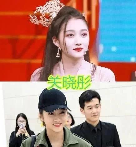 原创关晓彤的保镖杨颖的保镖杨超越的保镖她的保镖都是大个子