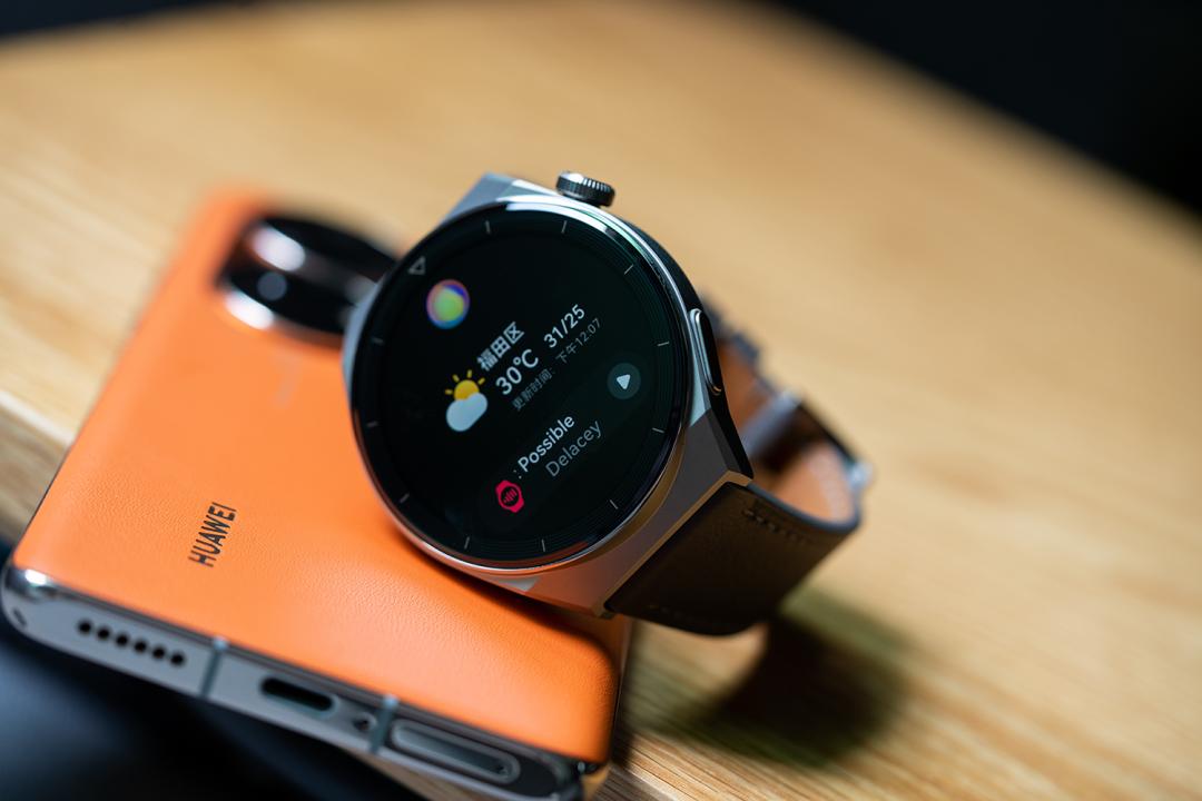 华为watch gt3 pro 上手:这就是智能手表颜值天花板?_表带_支持_质感