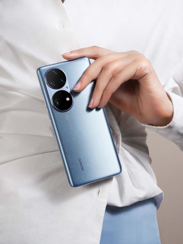 全新配色的华为p50系列手机影像实力很强大