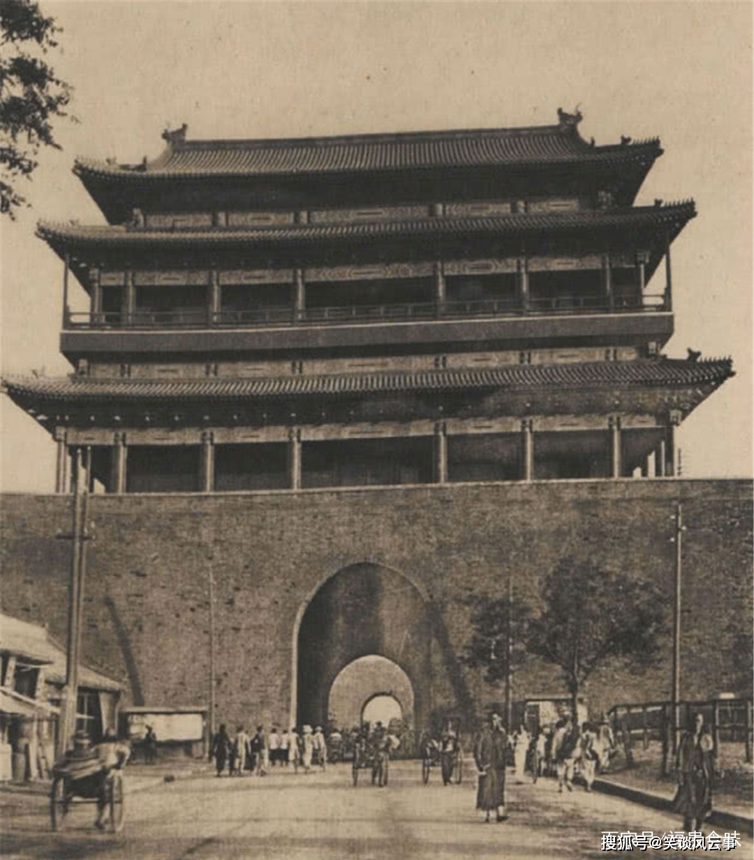 1900年清朝北京城老照片往日的帝王气息还在可惜没有了光彩