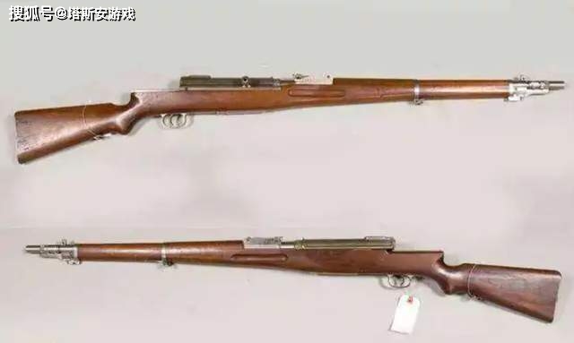 6,刘将军式半自动步枪上图是原厂斯太尔曼利夏的m1888步枪