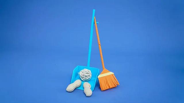 创意手工丨最贴近五一劳动节的折纸教程_簸箕_方形_扫把