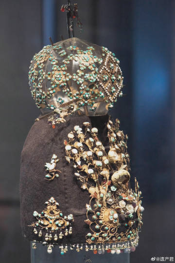 中国出土最华丽的唐代凤冠,镶满370多颗宝石