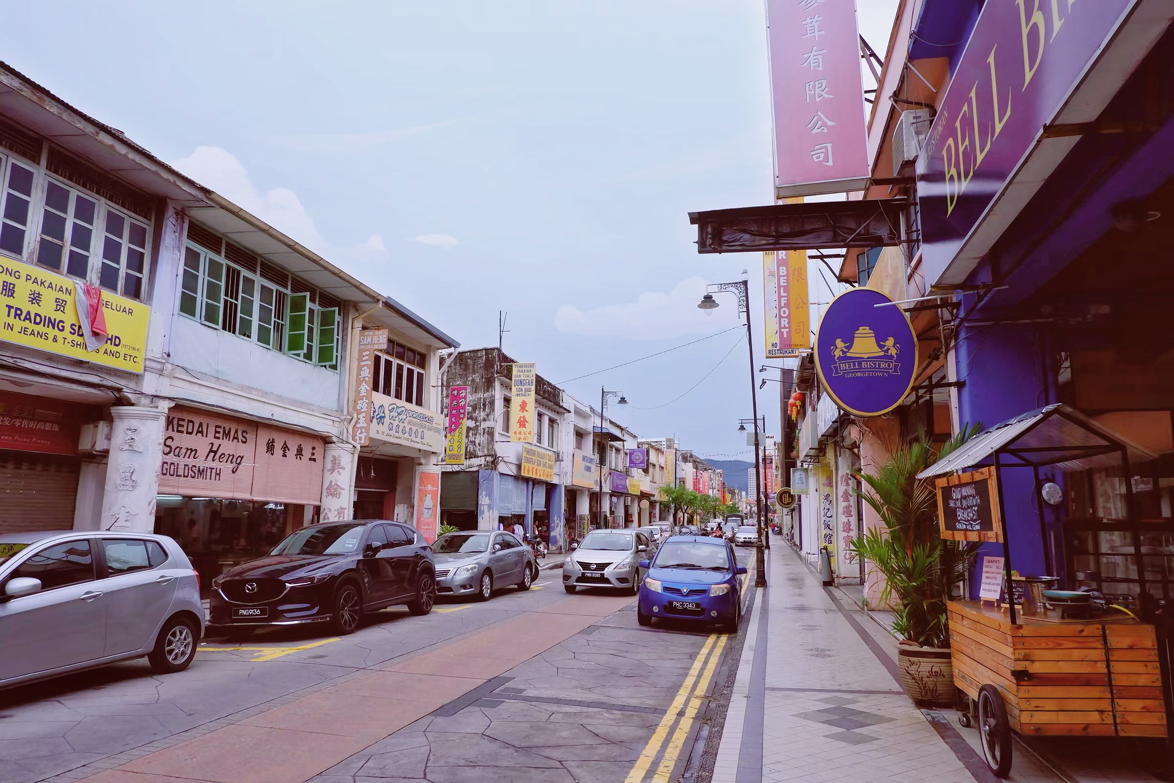 马来西亚街景实拍图片