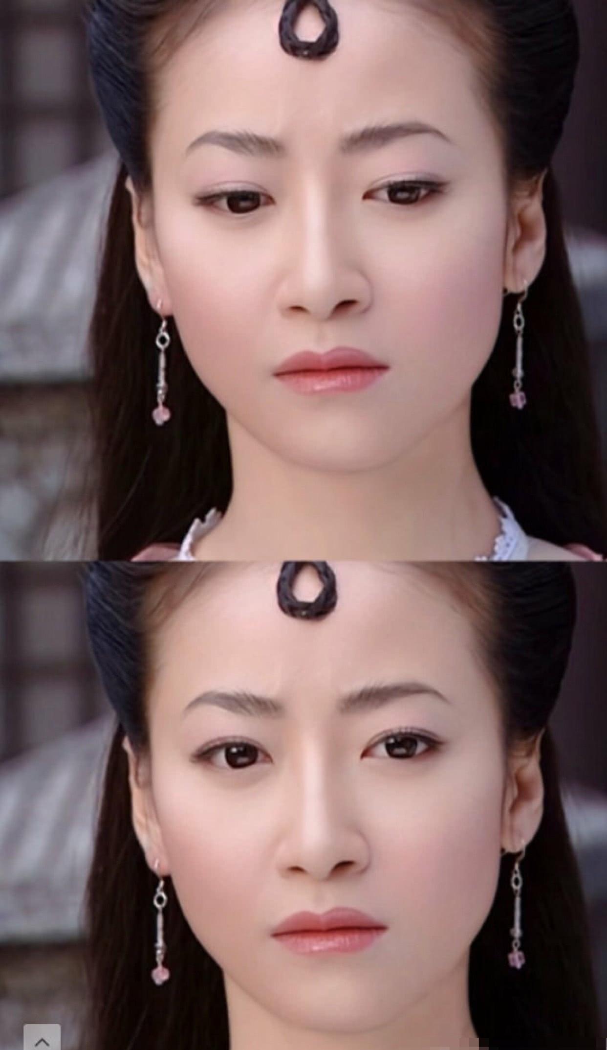 陈紫函年轻时娇美无匹,容色艳丽不可方物,莹白胜玉,肤嫩胜雪让人特别