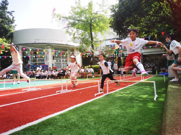 爱健康迎大运树基城花幼儿园春季运动会举行圆满成功
