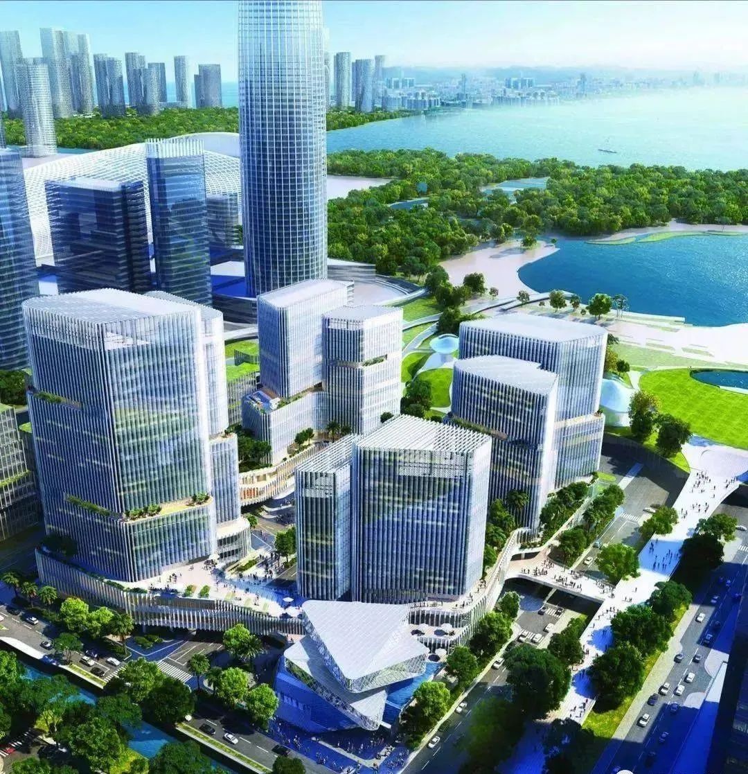 腾创未来效果图正在施工的后海小米国际总部小米国际总部效果图.