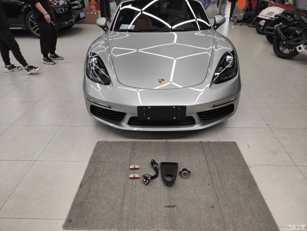 提车改装玛瑙灰boxster必改项目加装秒表小改经验分享
