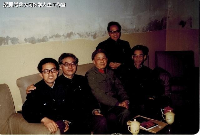 王新梅,肖国镇,王育民,梁传甲和信息论专业创办人陈太一教授(中)