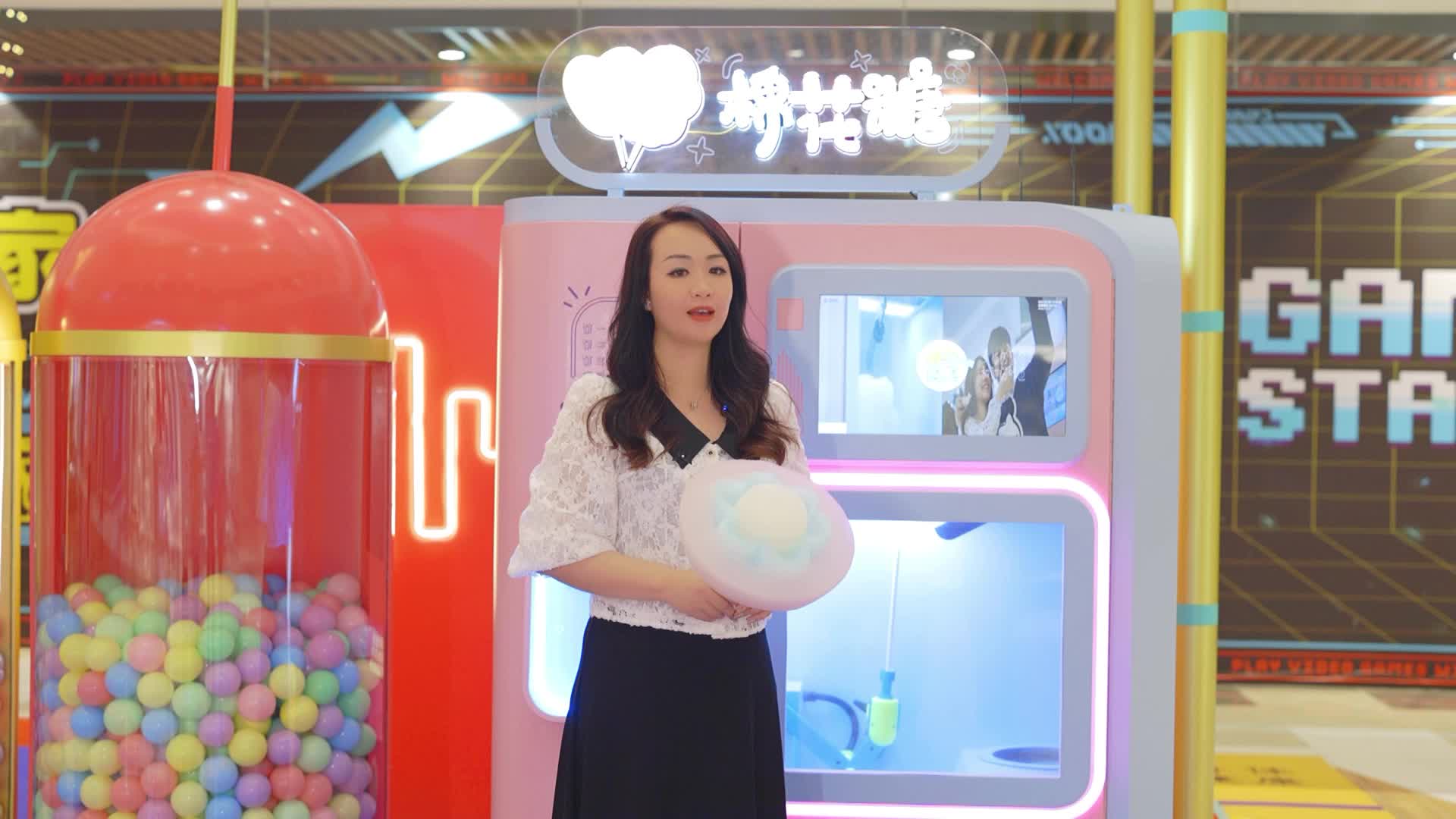 申泽智能升级款全自动棉花糖机性能更稳定运维更便捷