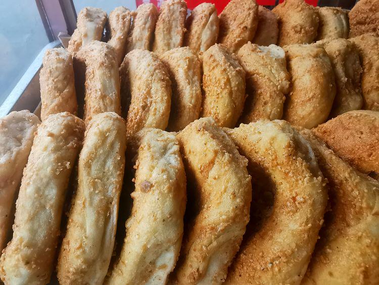 原创略阳核桃馍旅行中的风味美食