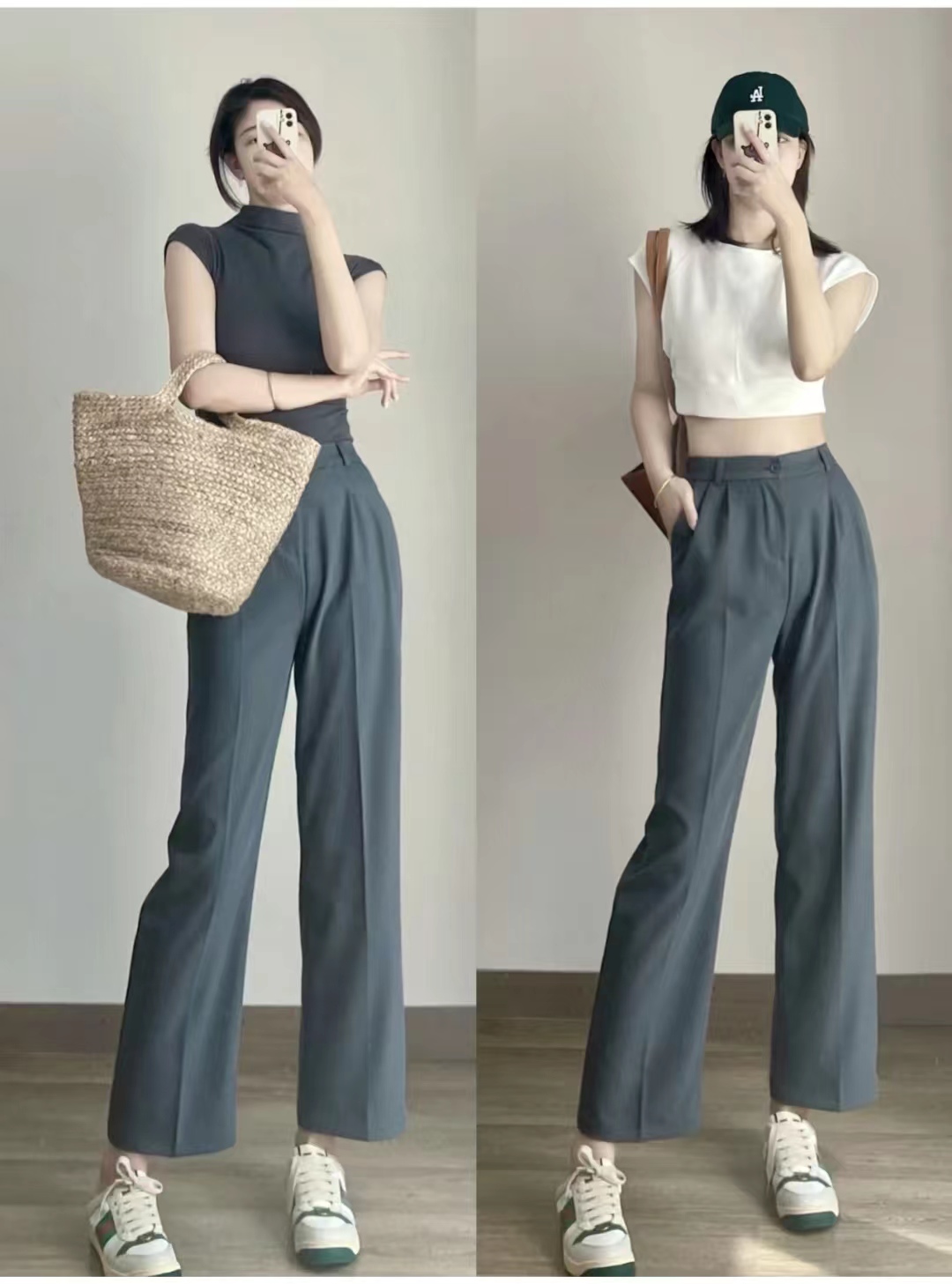 灰色西装裤配什么颜色的上衣好看