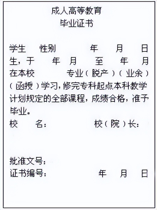 专科本科独立学院专升本等学历毕业证有什么不同