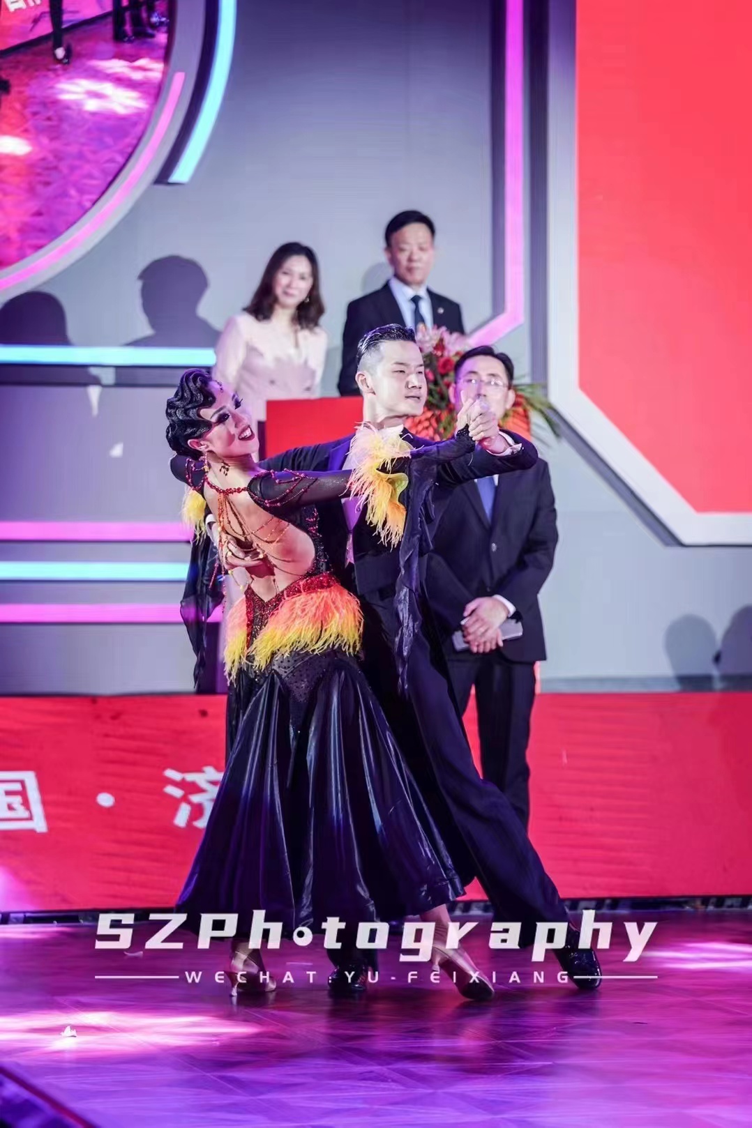 【爱莲名师】亚洲公开赛摩登舞冠军——张智博_艺术_舞蹈_陈爱莲