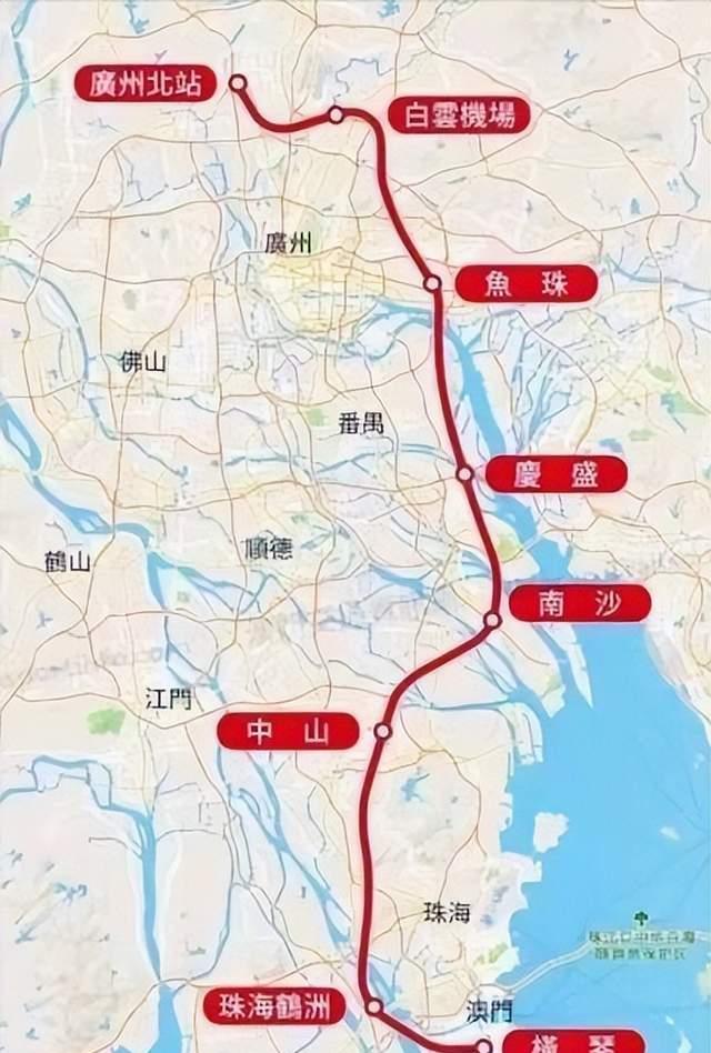 原創廣澳高鐵和廣深第二通道在此交匯